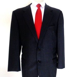 LORO PIANA Men Italian Suit 44RE